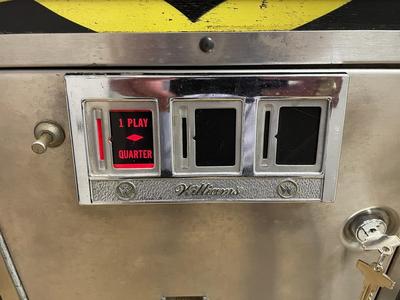 Williams Pinball Coin Slot Blank