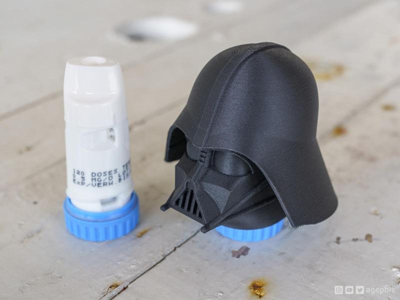 Darth Inhaler - Customized Asthma Inhaler - Darth Vader