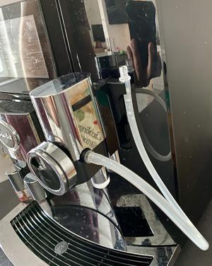 Jura J8 milk hose holder