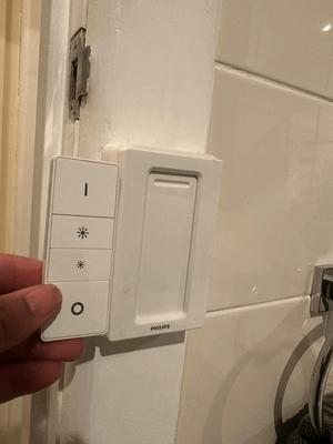 Phillips HUE Dimmer V1 AU Switch Cover 122x74mm (4 switch)