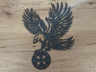 Flying Eagle with Iron Cross