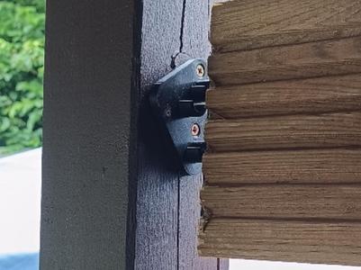 flexible louver privacy screen system