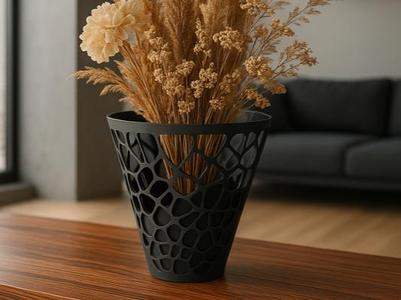 Bali Voronoi – Modern Decorative Vase
