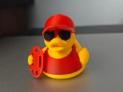 Lifeguard Rubber Duck