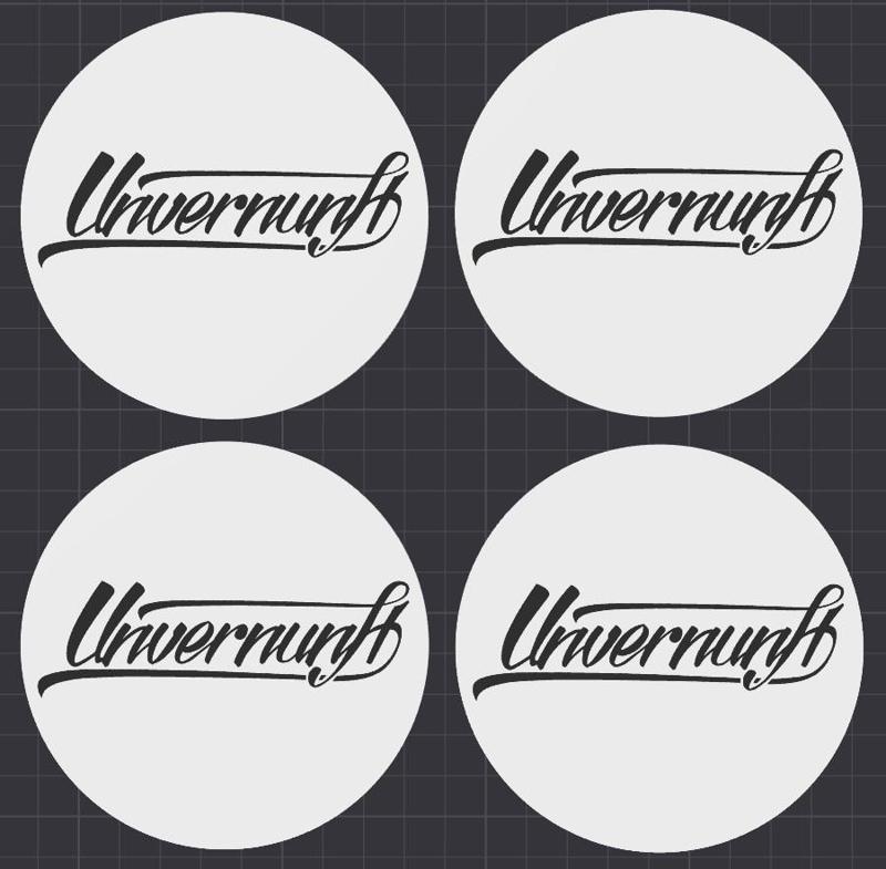 Unvernunft unreasonable Coaster Untersetzer