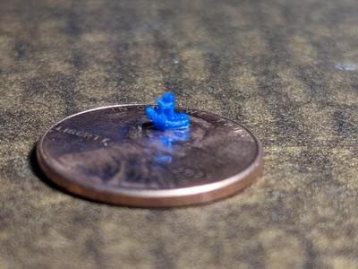 The Worlds Smallest Benchy .2mm nozzle