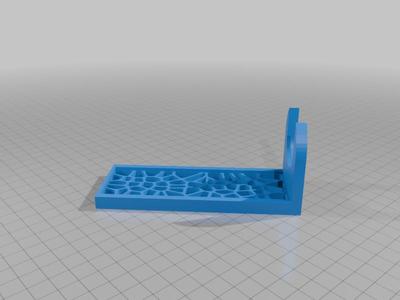 Voronoi shaving brush holder