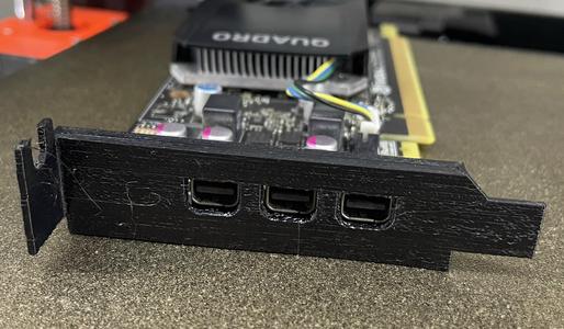 nvidia p400 low profile bracket