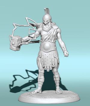 Storm Giant with Hammer