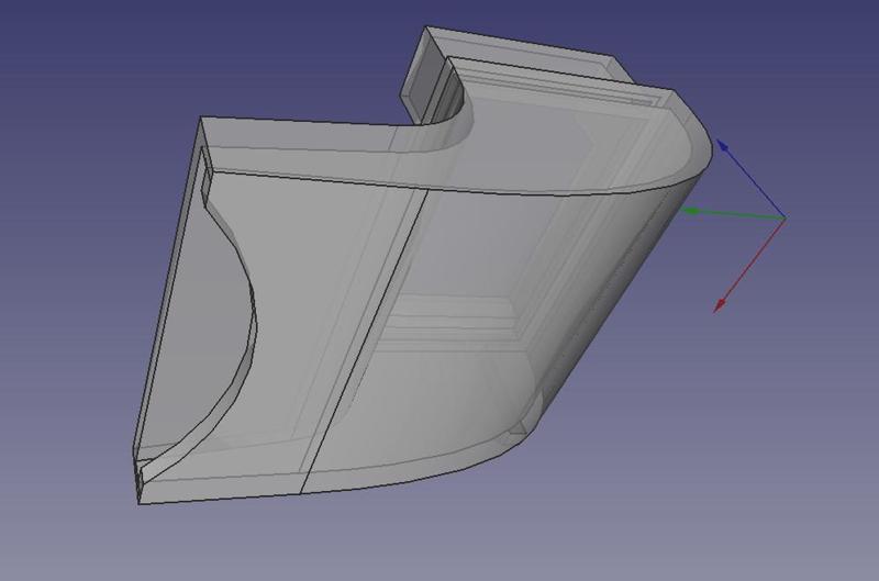 Sovol SV04 Left Fan Duct