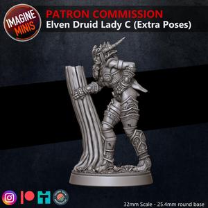 Loyalty Reward 06 Months - Elven Druid Lady (Extra Pose C)