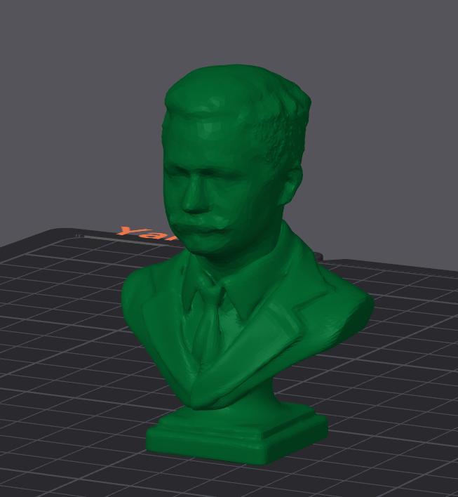 Bust of Yaroslav Usenko - Photogrammetry testing