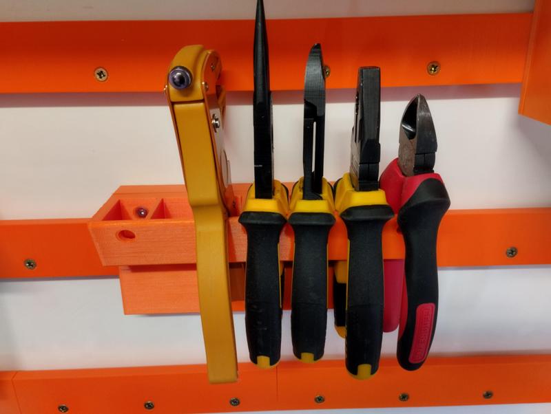 Wall pliers holder