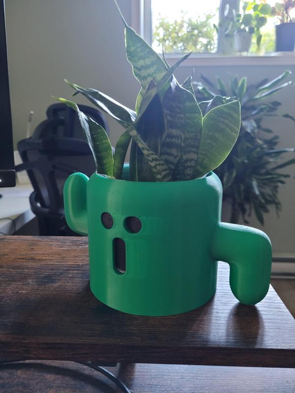 Cactuar planter