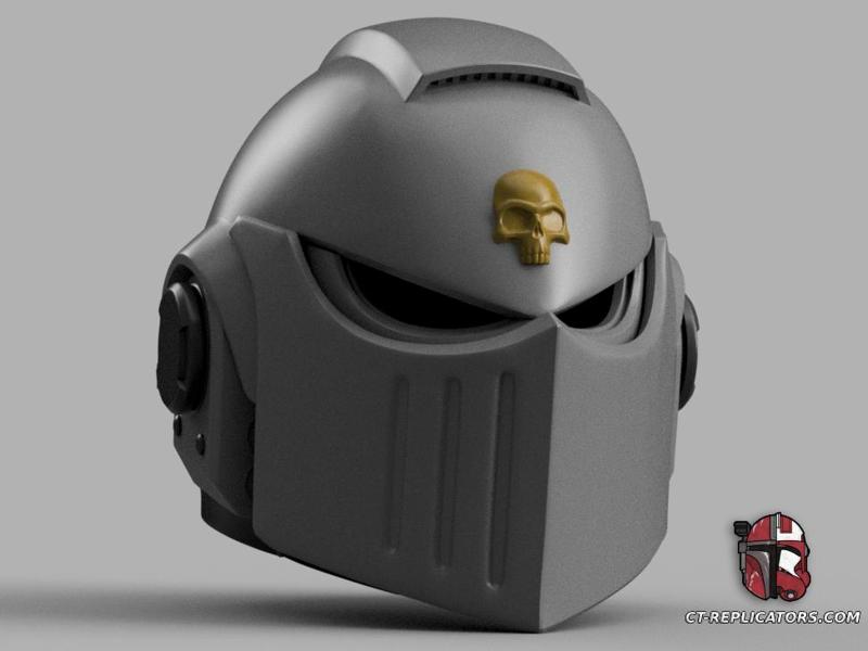 Bulwark Space Marine 2 Helmet Cosplay Replica 1:1 
