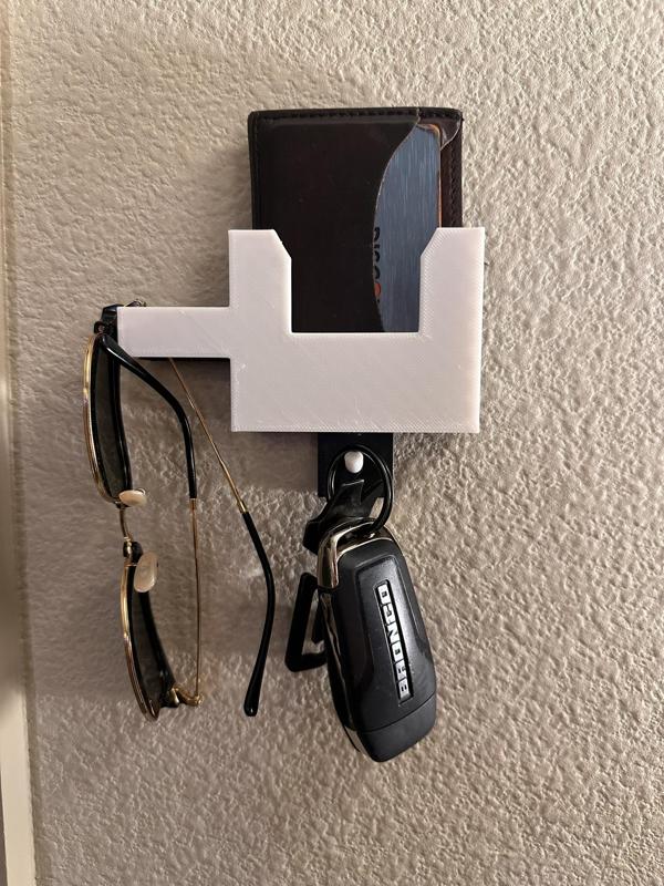 Wallet, Keys and Glasses Organizer