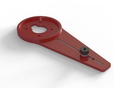 Milwaukee Compact Router #2723-20 Circle Jig