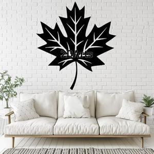 Maple Leaf 2D Wall Art/Window Art - Digital STL & SVG Files for 3D Printing and Laser Cutting