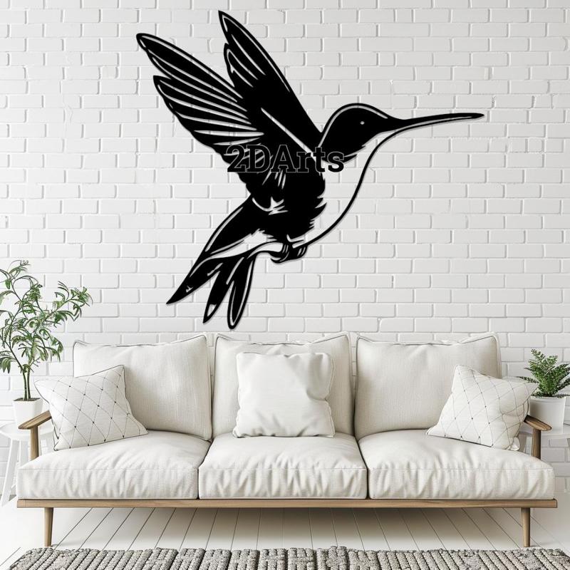 Hummingbird 2D Wall Art/Window Art