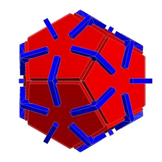 42 Part: DODECAHEDRON CONSTRUCTION KIT 1