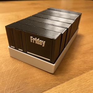 Gigantic Daily Pill Cases