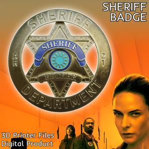 Silo Sheriff Backer Badge