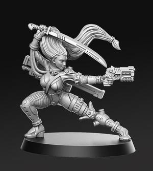 Viera - Assassin - 32mm - DnD -