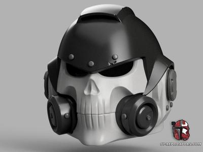  Vanguard SpaceMarine MK.10 1:1 Cosplay Helmet Replica