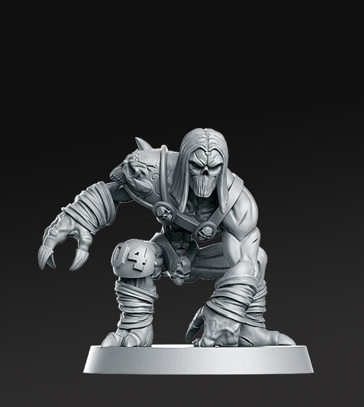 04 Eternals Ghoul miniature Fantasy Footba