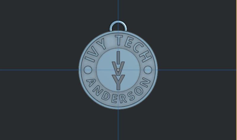 Ivy Tech Anderson Keychain