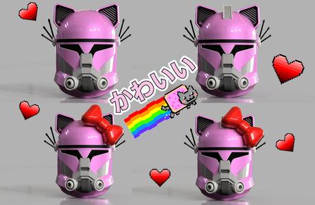 Super Kawaii Neko Torupa Herumetto v1 small ear