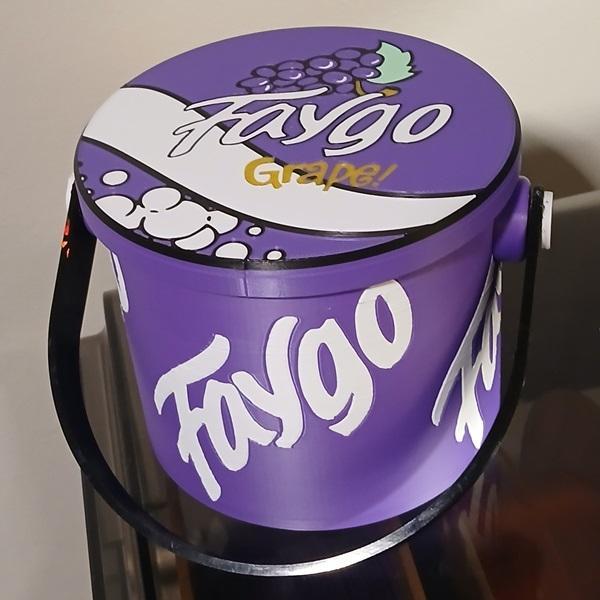  Grape Faygo Bucket – TPU Handle