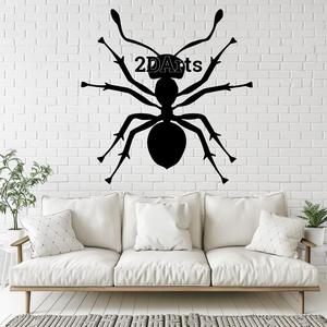 Ant 2D Wall Art/Window Art - Digital STL & SVG Files for 3D Printing and Laser Cutting