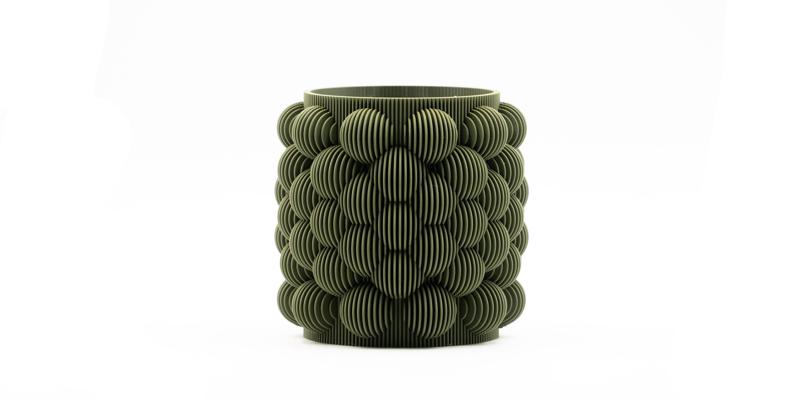 Bubble Planter 07 | STL file | Planter & vase model