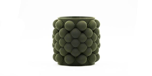 Bubble Planter 07 | STL file | Planter & vase model