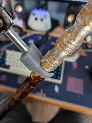 Boom Arm Hookah Hose Holder