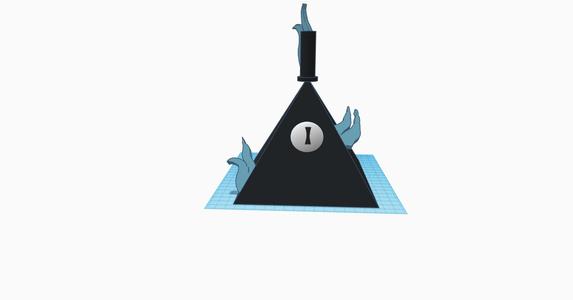 Bill Cipher (Burning)