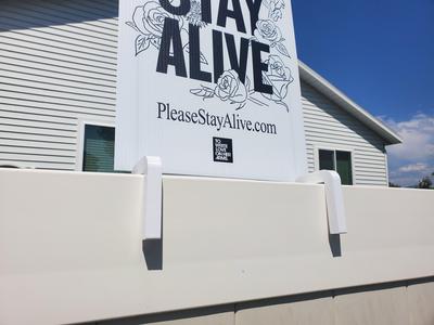 Yard Sign Fence Adapter