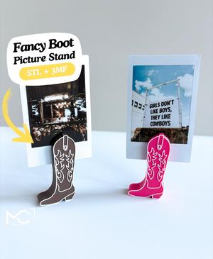 CowgirlBootPolaroidStand