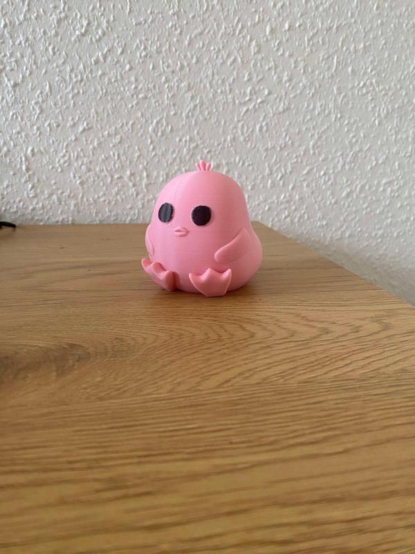 Cute chubby toon duck (No support / easy print)