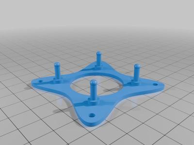Drone mounting tower reduction from 40mm to 30,5mm pins.