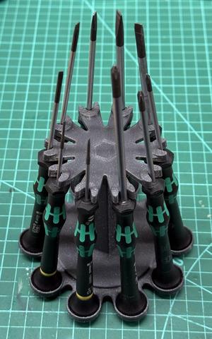 WERA Screwdriver Caddy with Rotating Base