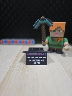 Minechunk Alex Multicolor Nameplates