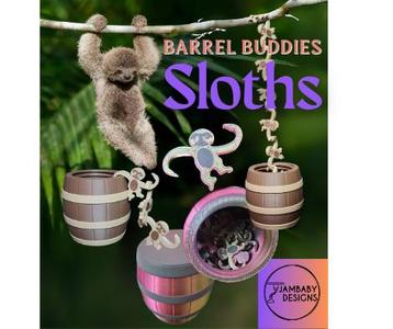 Sloth Barrel Buddies!! Fun on the go, and no AMS needed!!