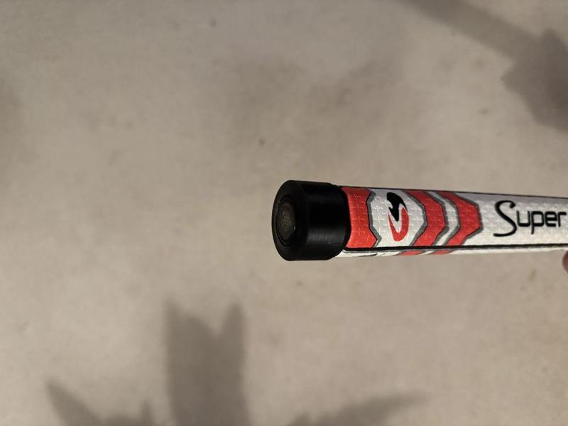 Arccos black putter sensor for superstroke grip