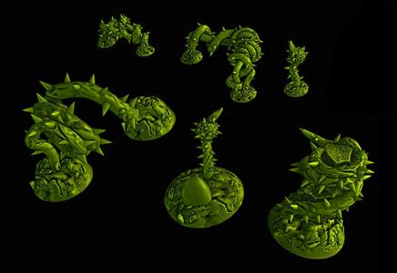 The Valley of Thorns PACK1 (7 Models!)