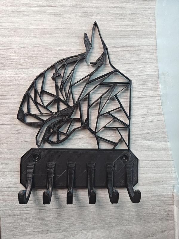 Bull Terrier keys hanger