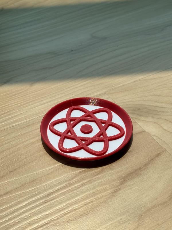 Hexafloral Coaster – Sixfold Sacred Geometry