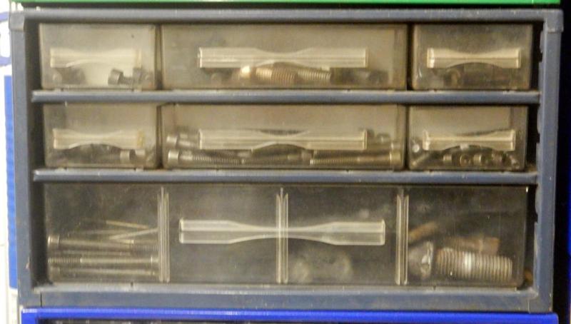 Vintage RAACO cabinet divider Unterteilungen alte Magazine