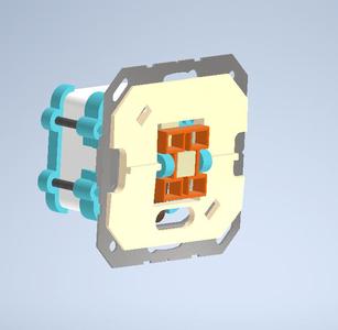 Smart Switch adapter for EU wall switch